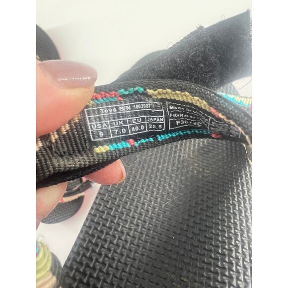 Teva Original Universal Sandals Womens Size 9 Multicolor Strappy Hiking Outdoor - Picture 11 of 11